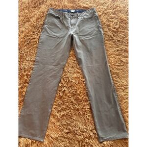 Dockers Pants Mens 36x34 Tan Khaki Straight Fit Five Pocket Twill Chinos